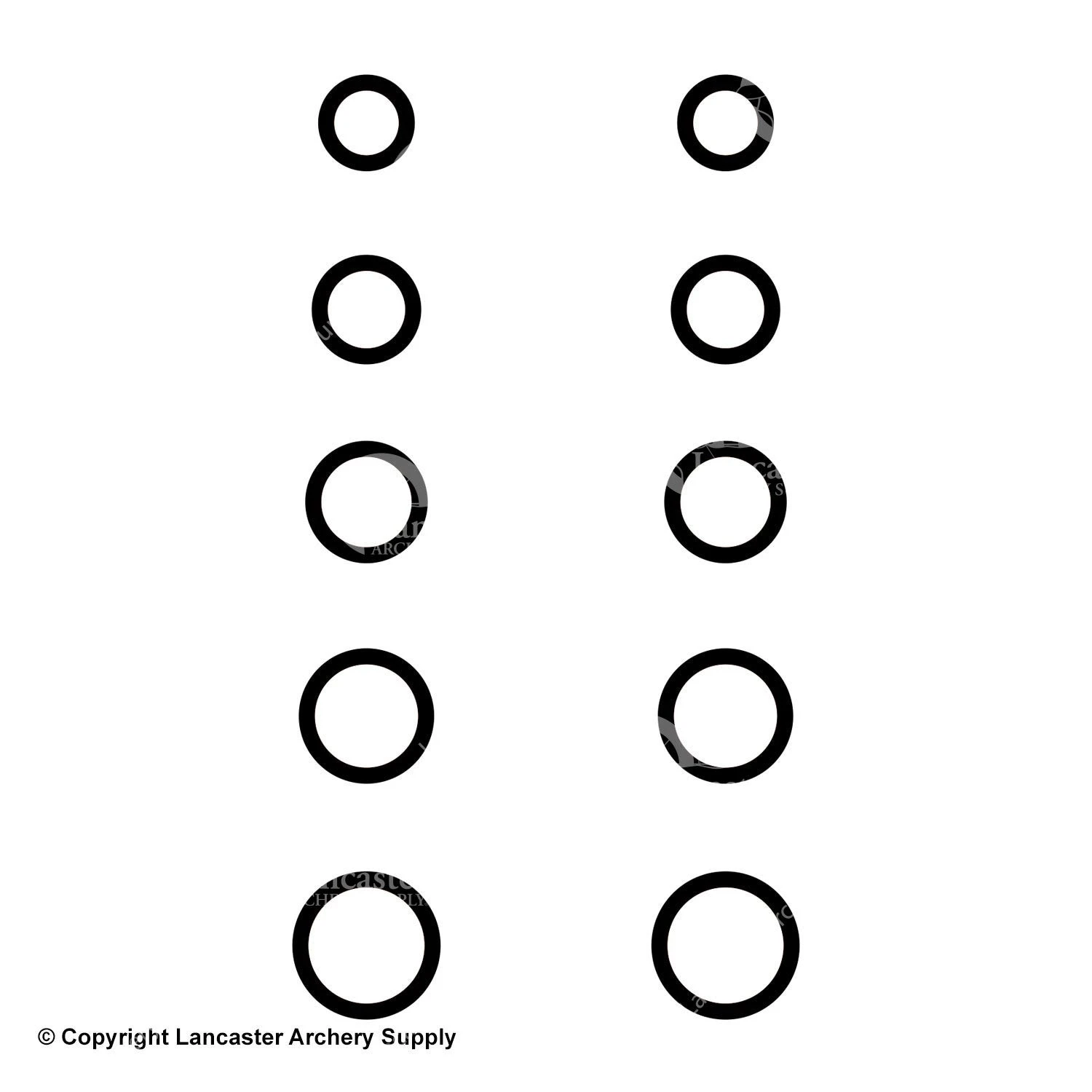 Gunstar Pro Series Rub-On Dots (Mini Circles) - Image 6