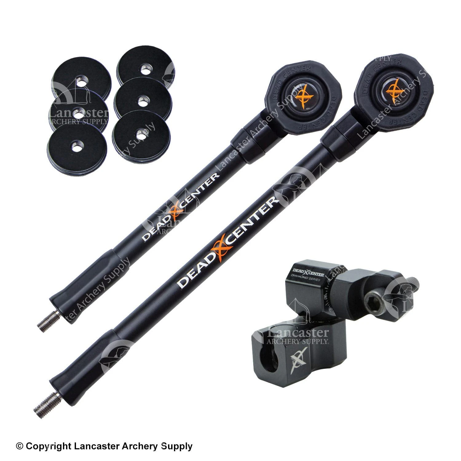 Dead Center Dead Level Hunter Verge Lite Stabilizer Kit (12" & 9")