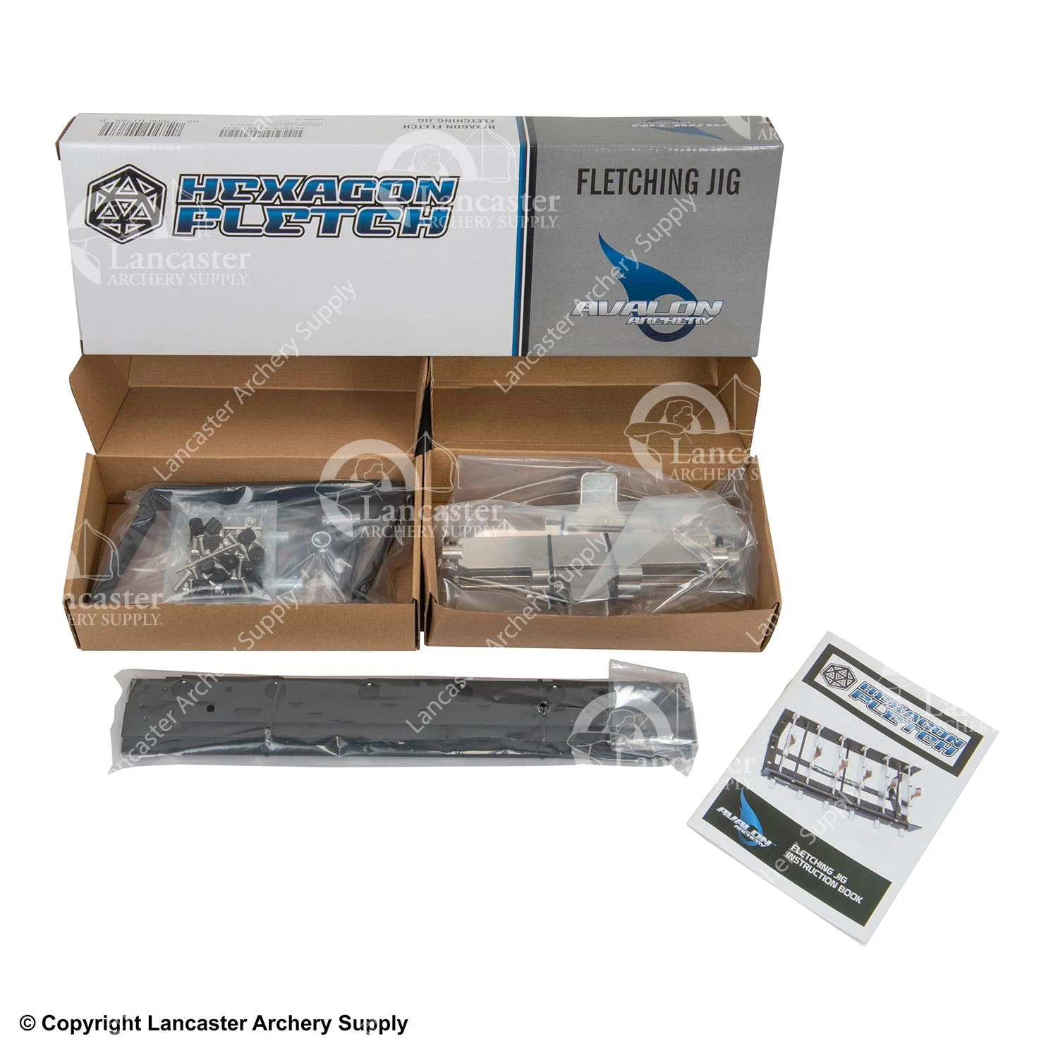 Avalon Hexagon 6 Arrow Multi Fletching Jig - Image 2